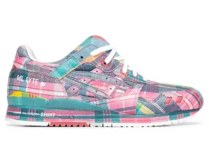 Comme des Gar?ons SHIRT x ASICS Gel Lyte III in Pink Plaid promotion - themed running wear circuit - training running shoes