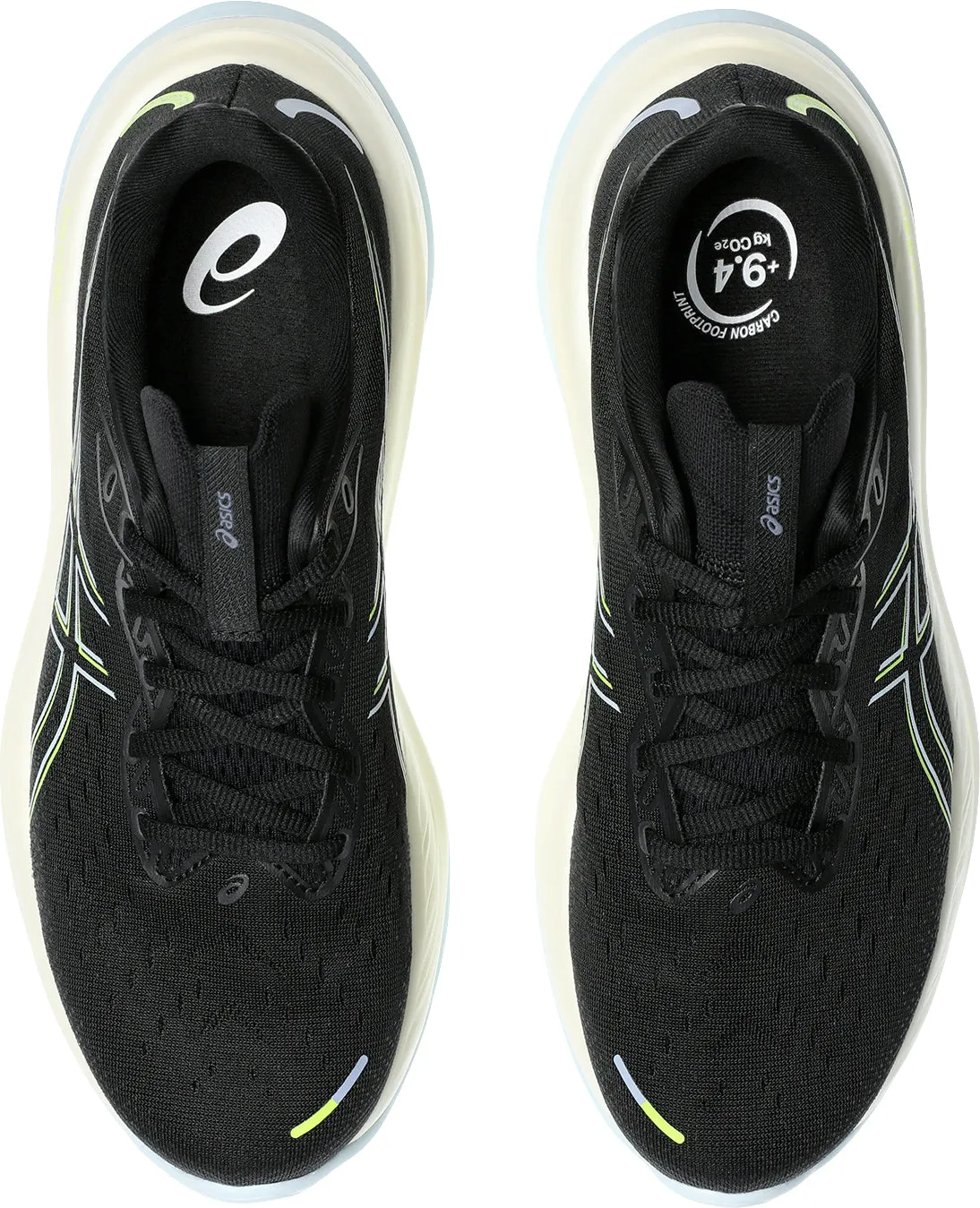 Asics Cumulus 26 Mens Running Shoes - Black Injury prevention