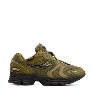 Saucony Men ProGrid Triumph 4 Gorpcore Avocado Cordura S70758-3 Airflow Engineered Upper pre - run