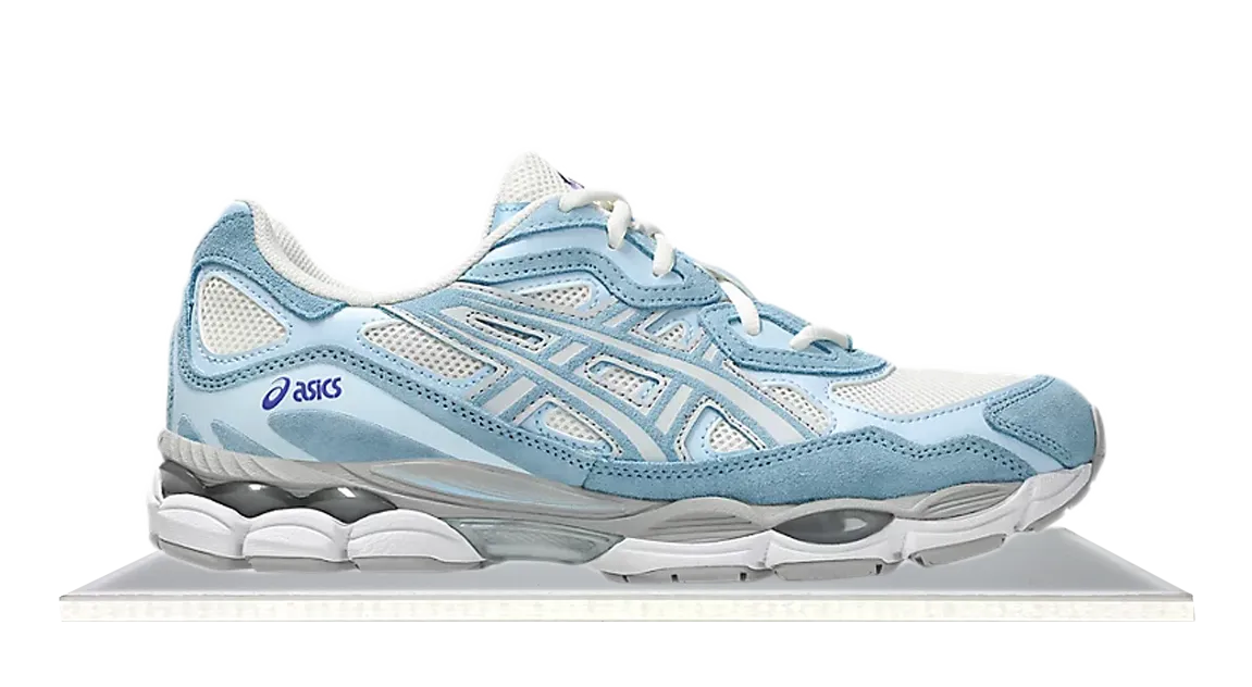 Versatile Usage ASICS Gel-NYC Cream Arctic Sky
