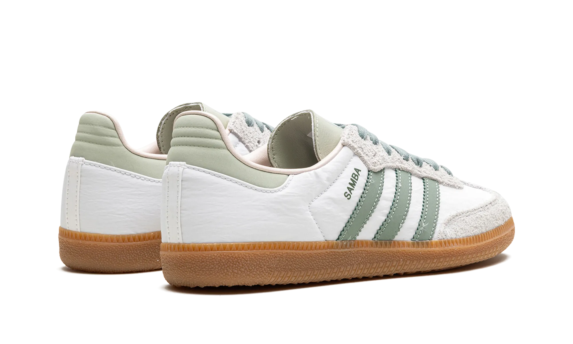 SAMBA OG WMNS "Silver Green" Recycled Mesh Composite