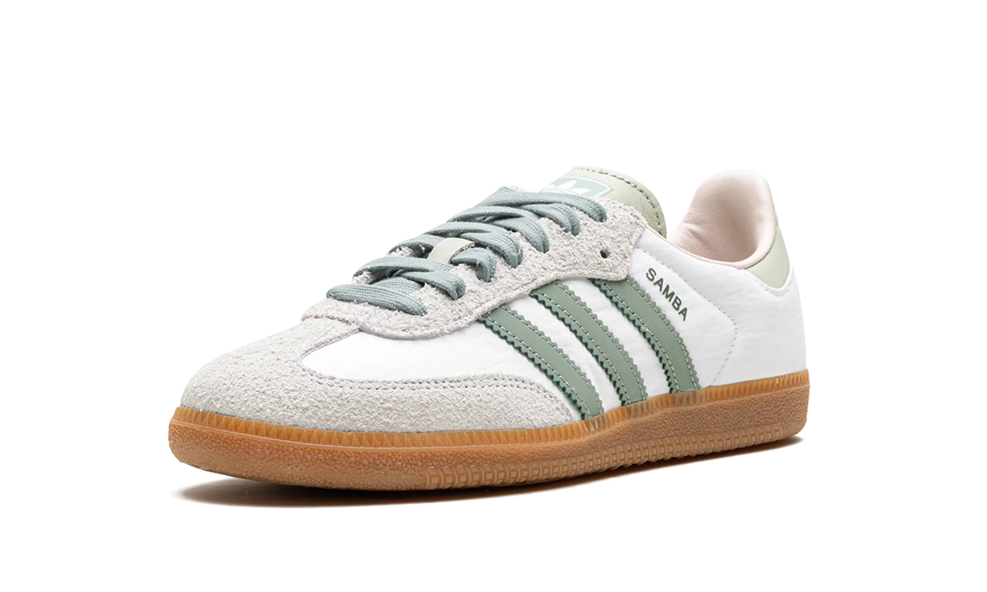 SAMBA OG WMNS "Silver Green" Comfortable Step