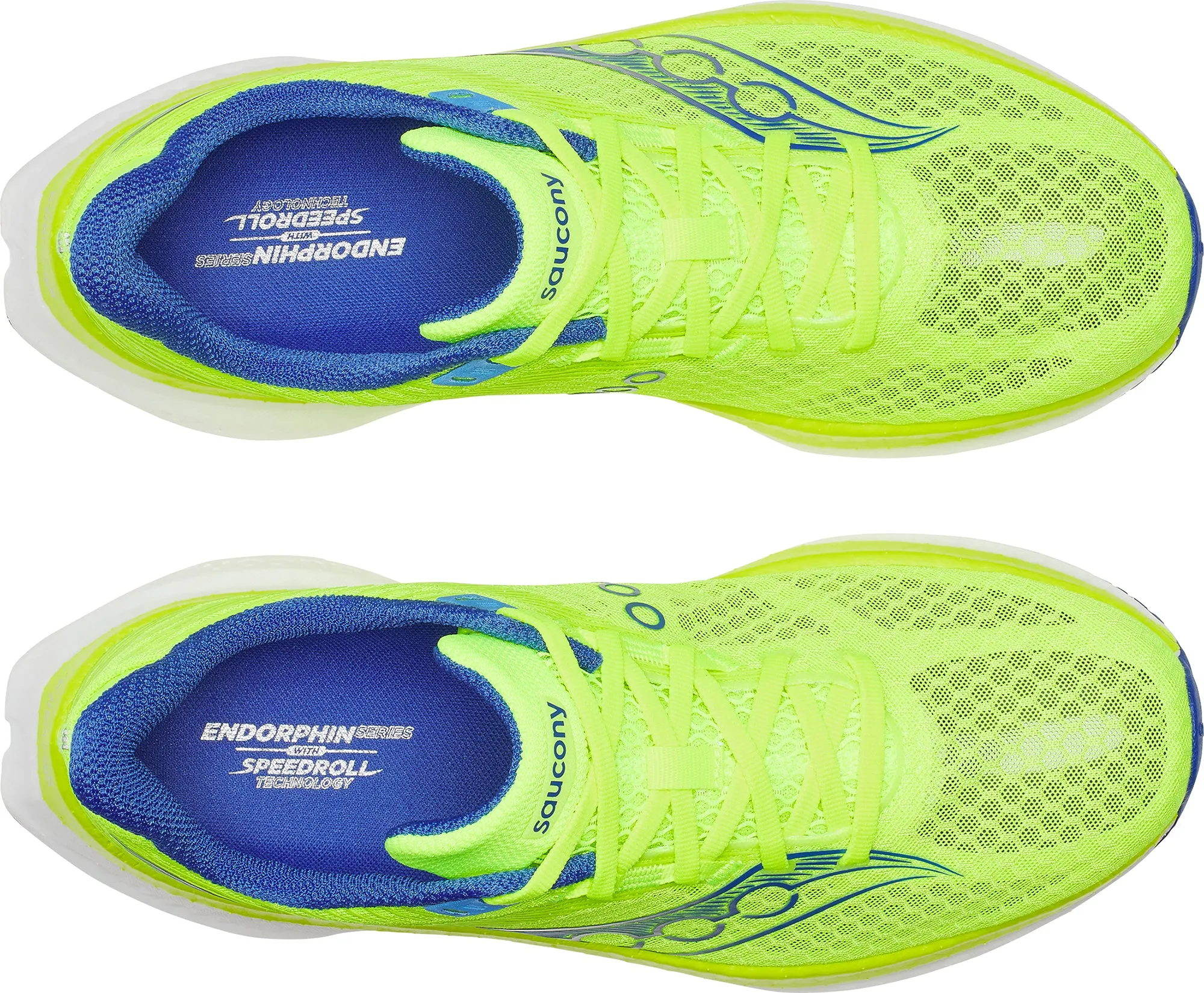 Reinforced Eyelet Design Saucony Endorphin Speed 5 Mens Running Shoes - Yellow