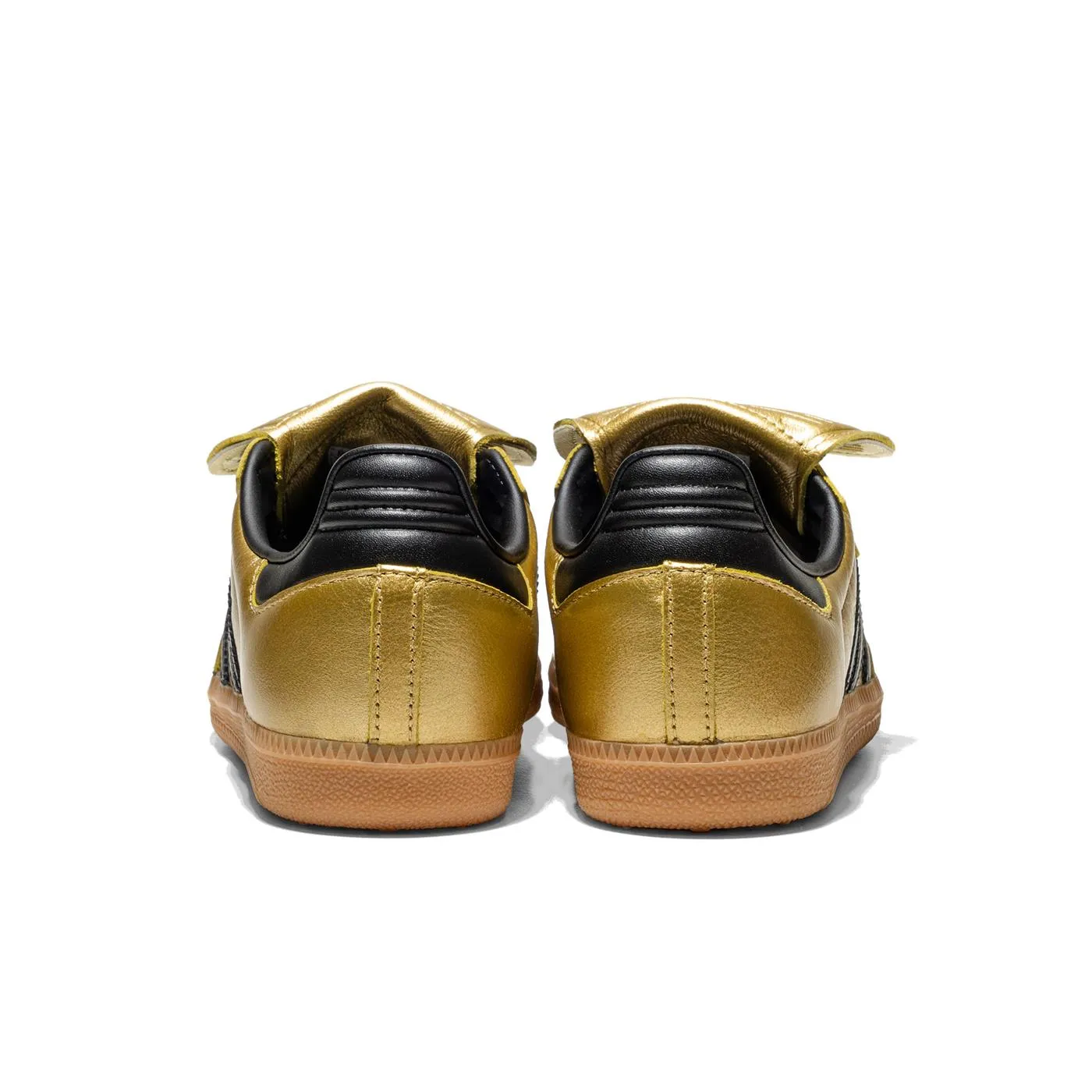 Adidas Originals Samba LT W Gold Metallic/Core Black/Gum Comfort Ankle Ventilation Ports