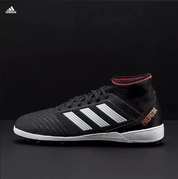 Inner lining New Adidas Predator TF Primeknit MD Soccer Cleats Shoes Black White