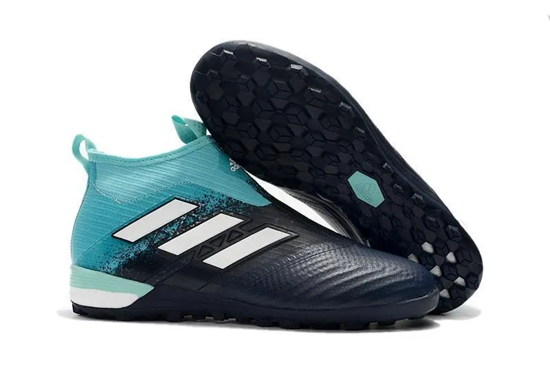 Game Flow Fast Shift Adidas ACE Tango TF Soccer Cleats Blue Black White