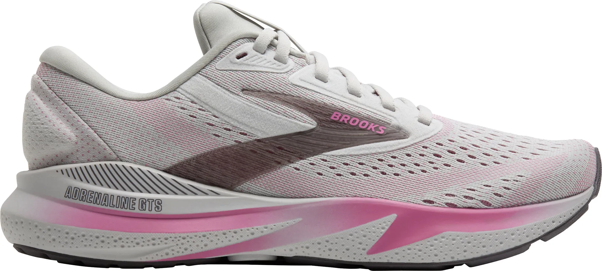Brooks Adrenaline GTS 24 Womens Running Shoes - Beige MinimalistDesign