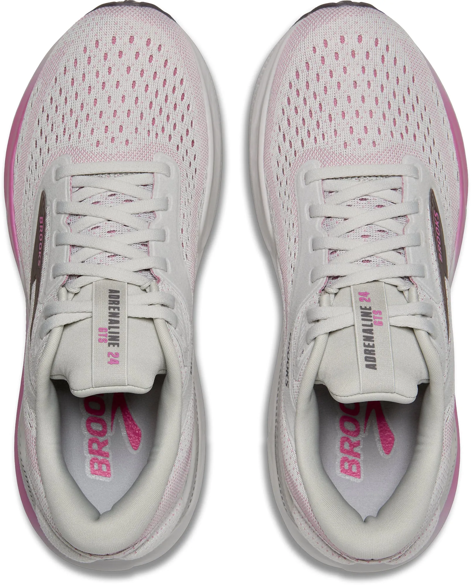 fall running shoe environment long - distance runners Brooks Adrenaline GTS 24 Womens Running Shoes - Beige