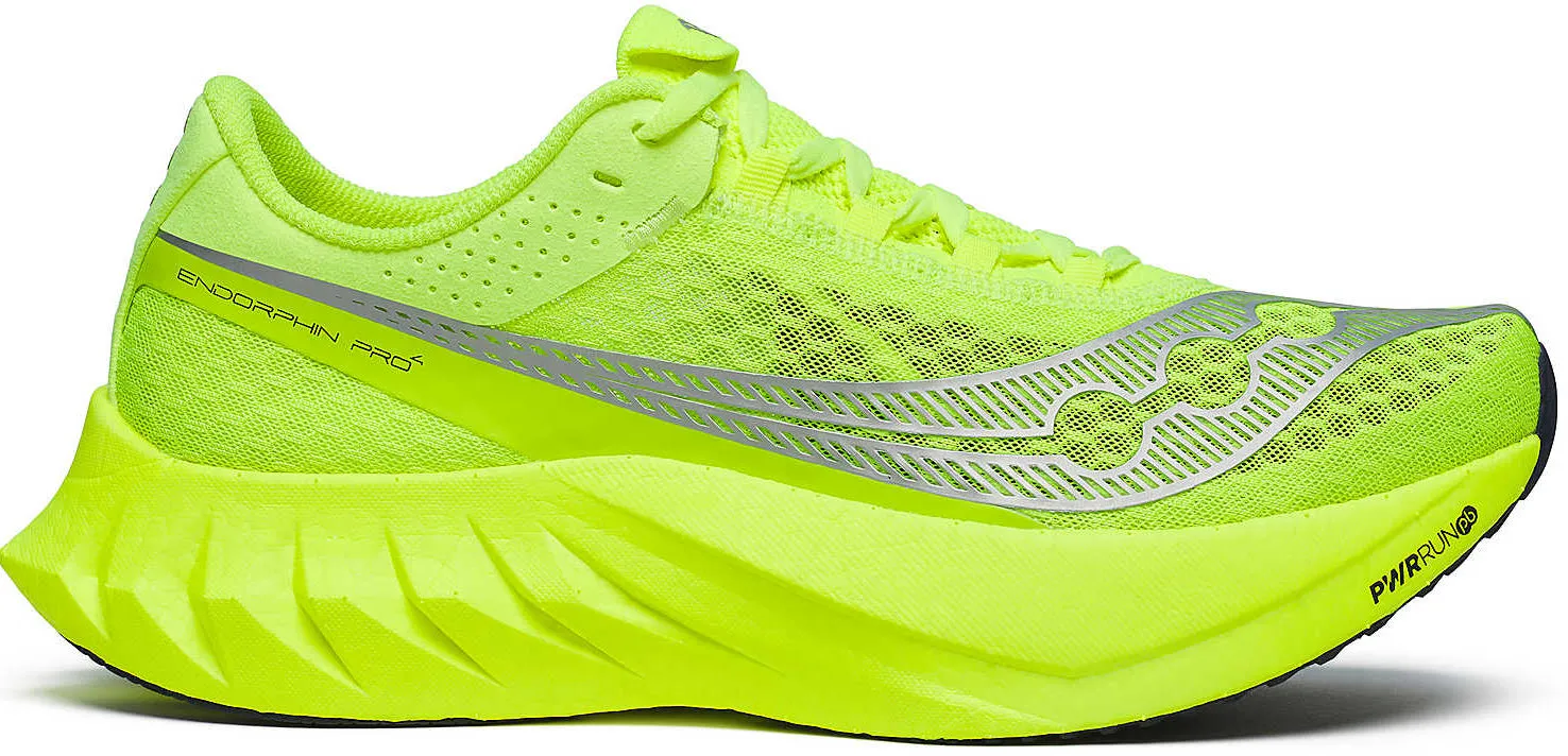 speed drills Saucony Endorphin Pro 4 Mens Running Shoes - Yellow