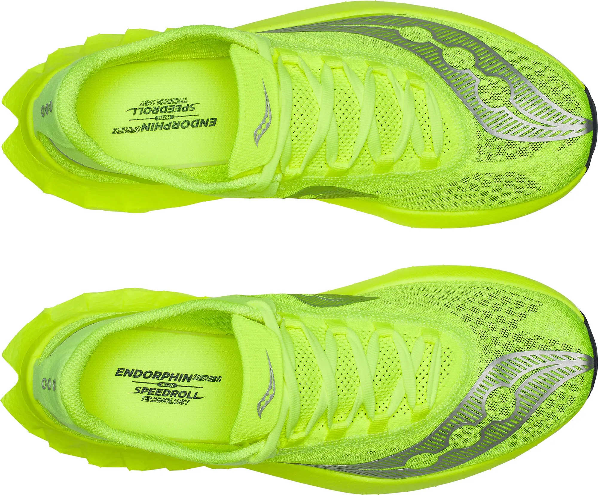Saucony Endorphin Pro 4 Mens Running Shoes - Yellow short - distance running shoes