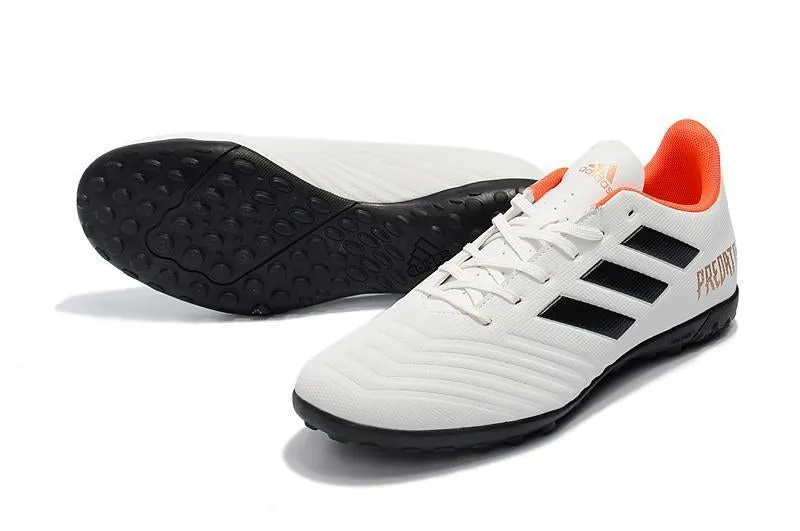 Explosive Start New Adidas Predator TF Soccer Cleats Shoes Gray Black Orange