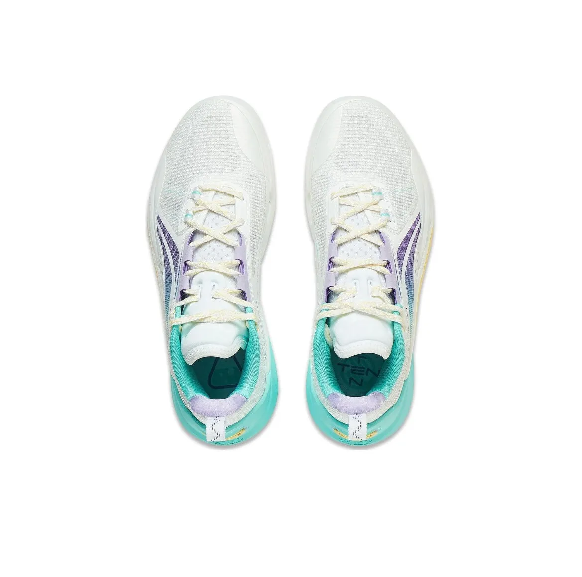 Molded Heel Counter Li-Ning Speed 10 - White/Blue