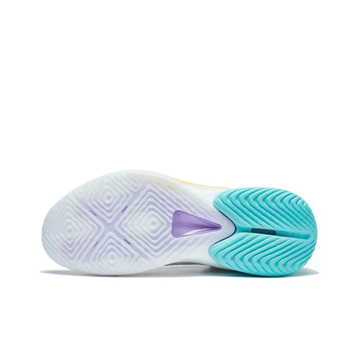 Cushioned Collar Design Everyday Wear Li-Ning Speed 10 - White/Blue