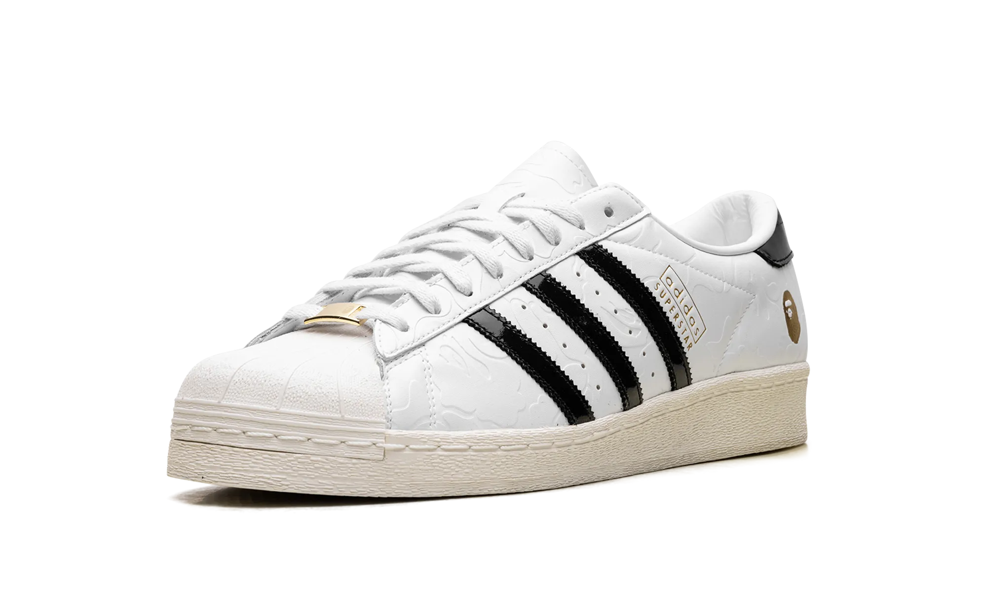 Weekend Chill Superstar Vintage "A Bathing Ape - White Black"