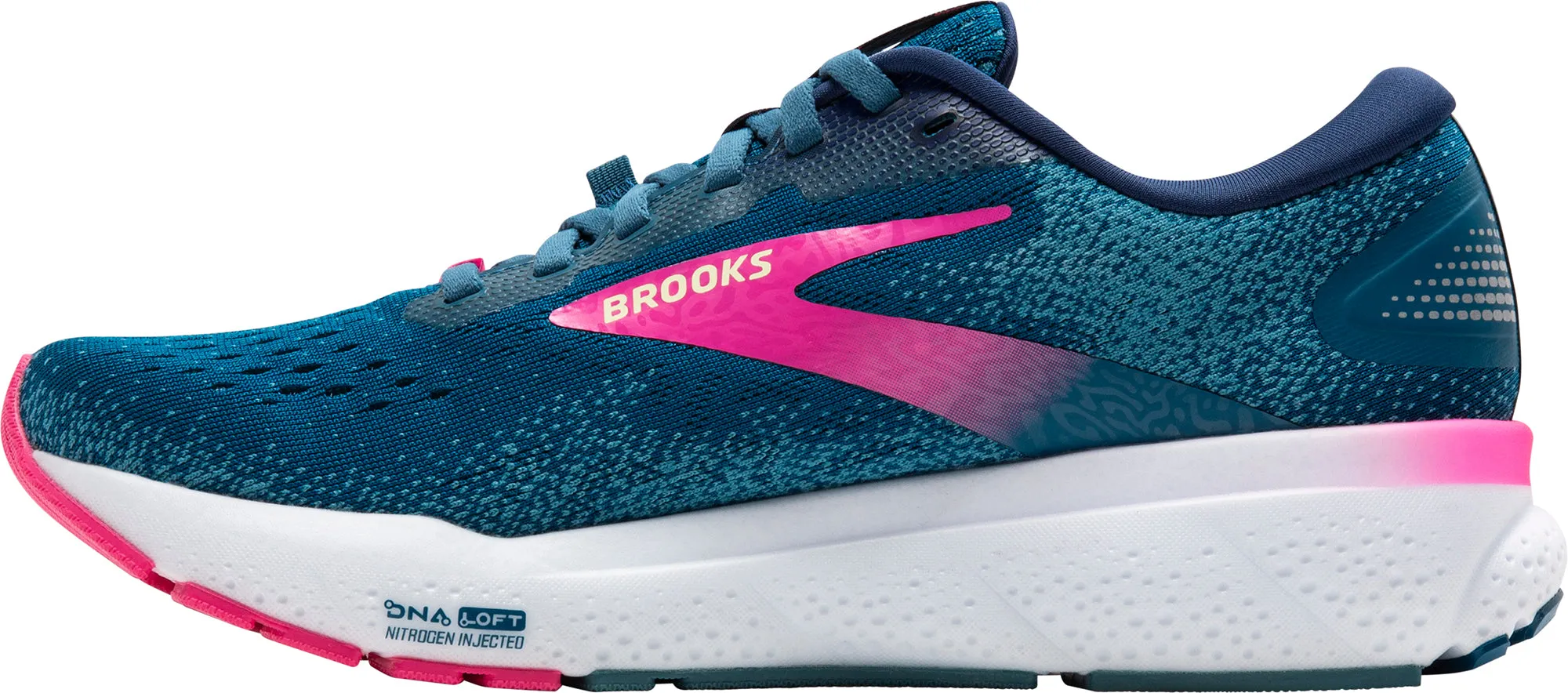 Brooks Ghost 16 GORE-TEX Womens Running Shoes - Blue canvas shoes