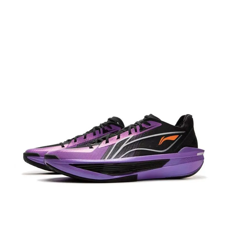 Knit Ankle Support Thermobonded Overlays Li-Ning Ultra Light 2025 Supercar Club - Purple