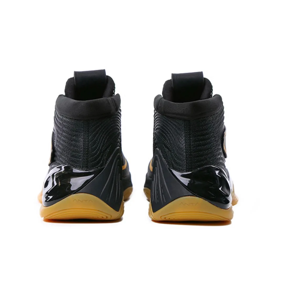 Shock Absorption Cushioning Anta Klay Thompson Kt6 "Black/Gold" High Basketball Shoes