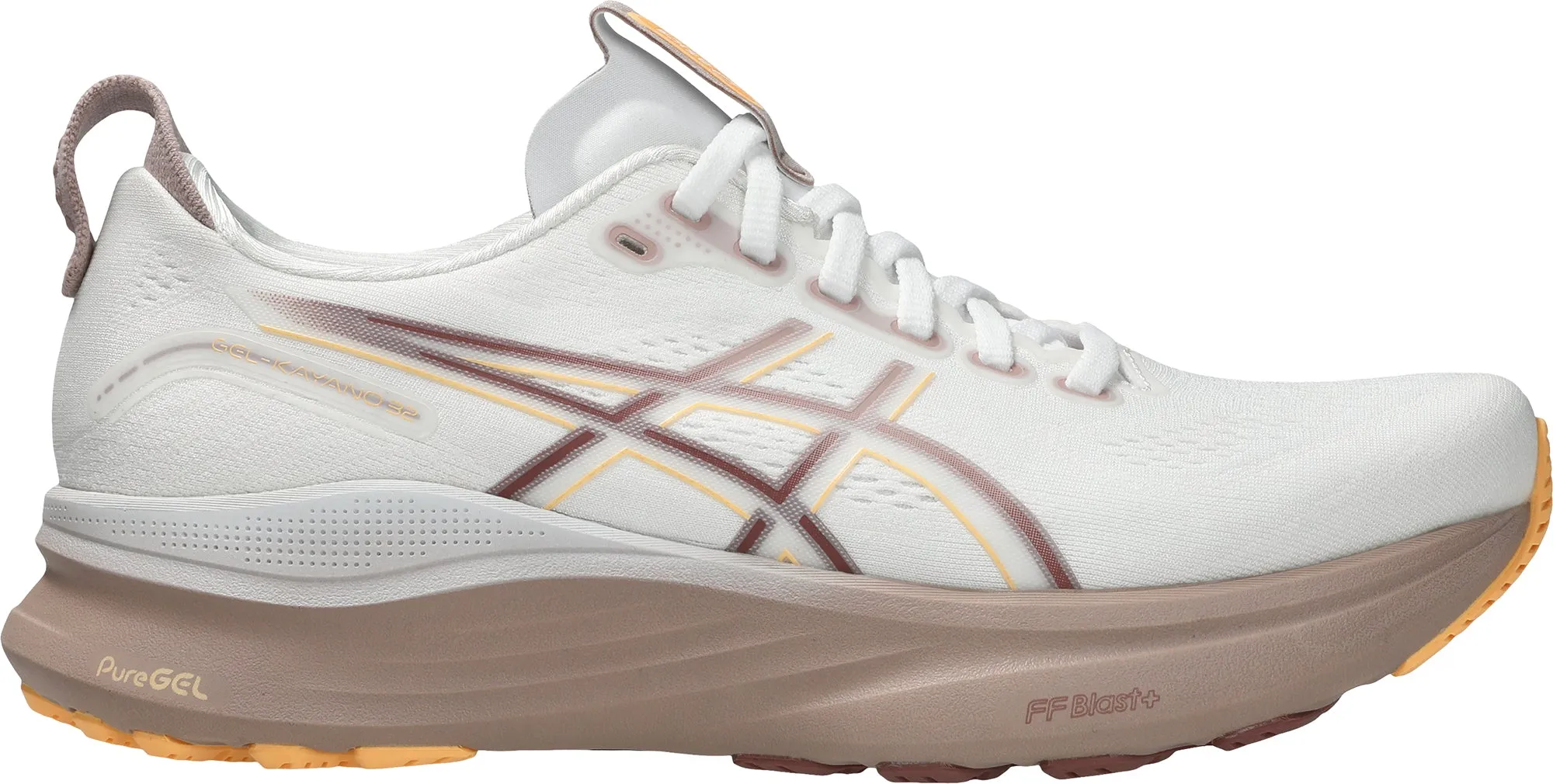 abstract - design shoes Asics Gel Kayano 32 Womens Running Shoes - White