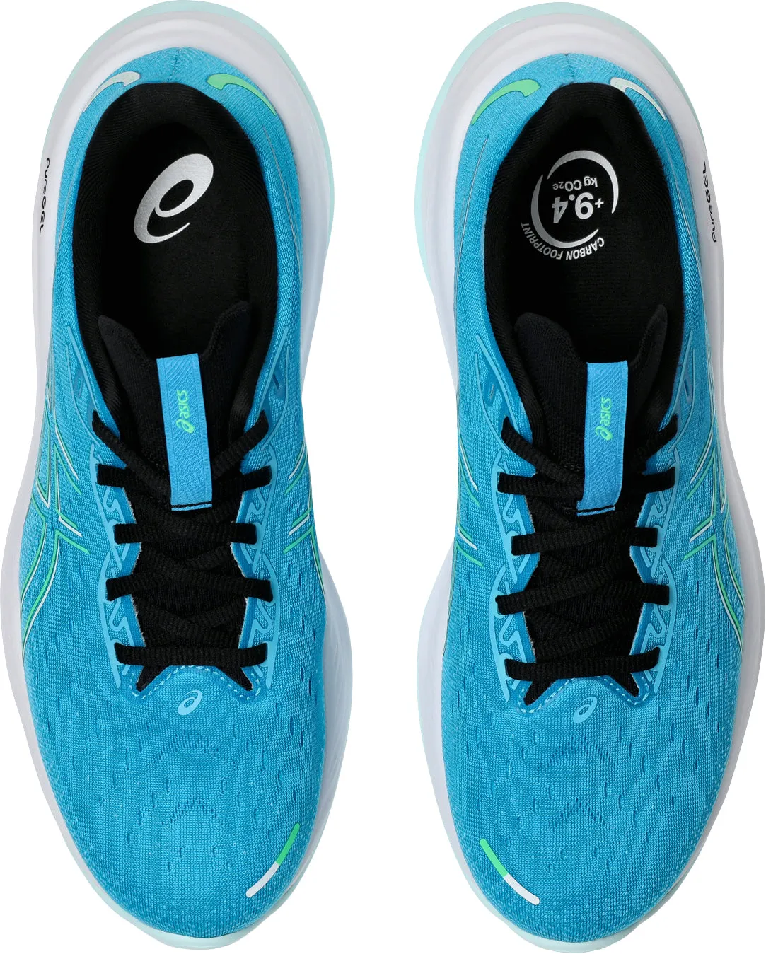 Visible in Dark Asics Gel Cumulus 26 Mens Running Shoes - Blue