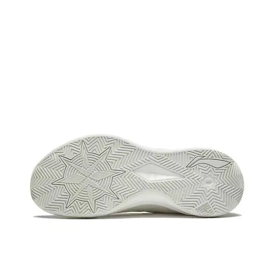 Abrasion Resistant Toe Running Shoes Li-Ning Liren 3 - White Pearl