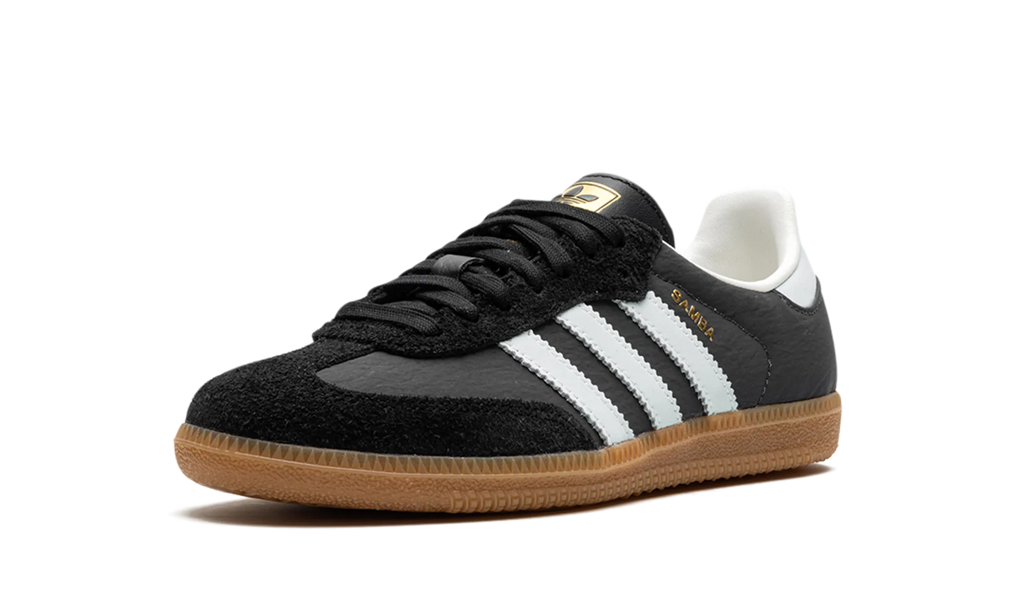SAMBA OG WMNS "carbon/almost blue/chalk white" Soft White Cool Feel