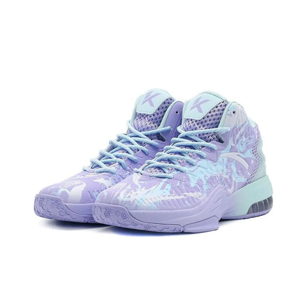 Anta Klay Thompson Kt3 Team - Purple/Blue Supportive Design