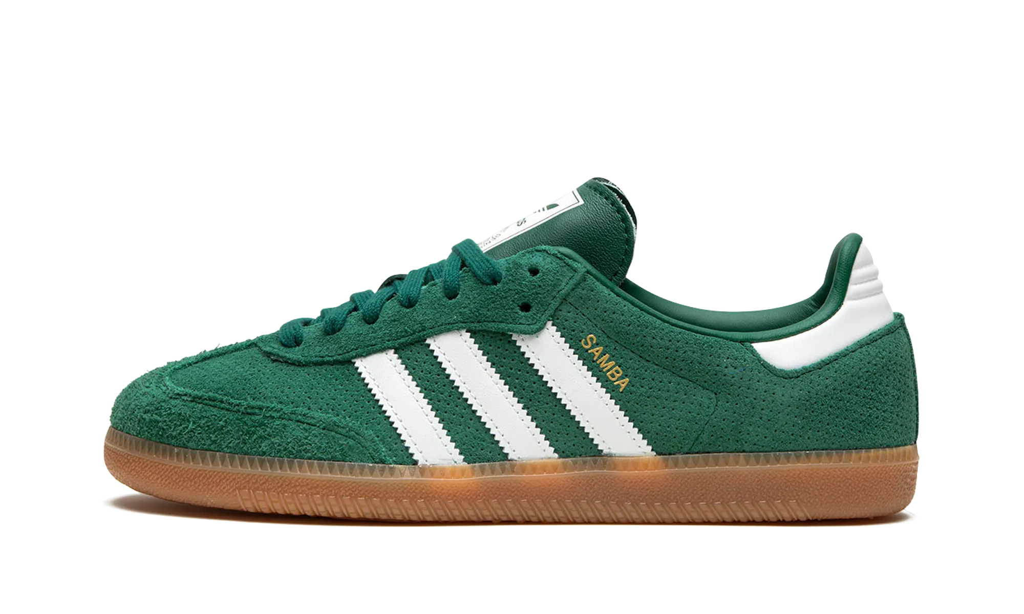 Guide Hike Loafers style SAMBA OG "Collegiate Green/Gum"
