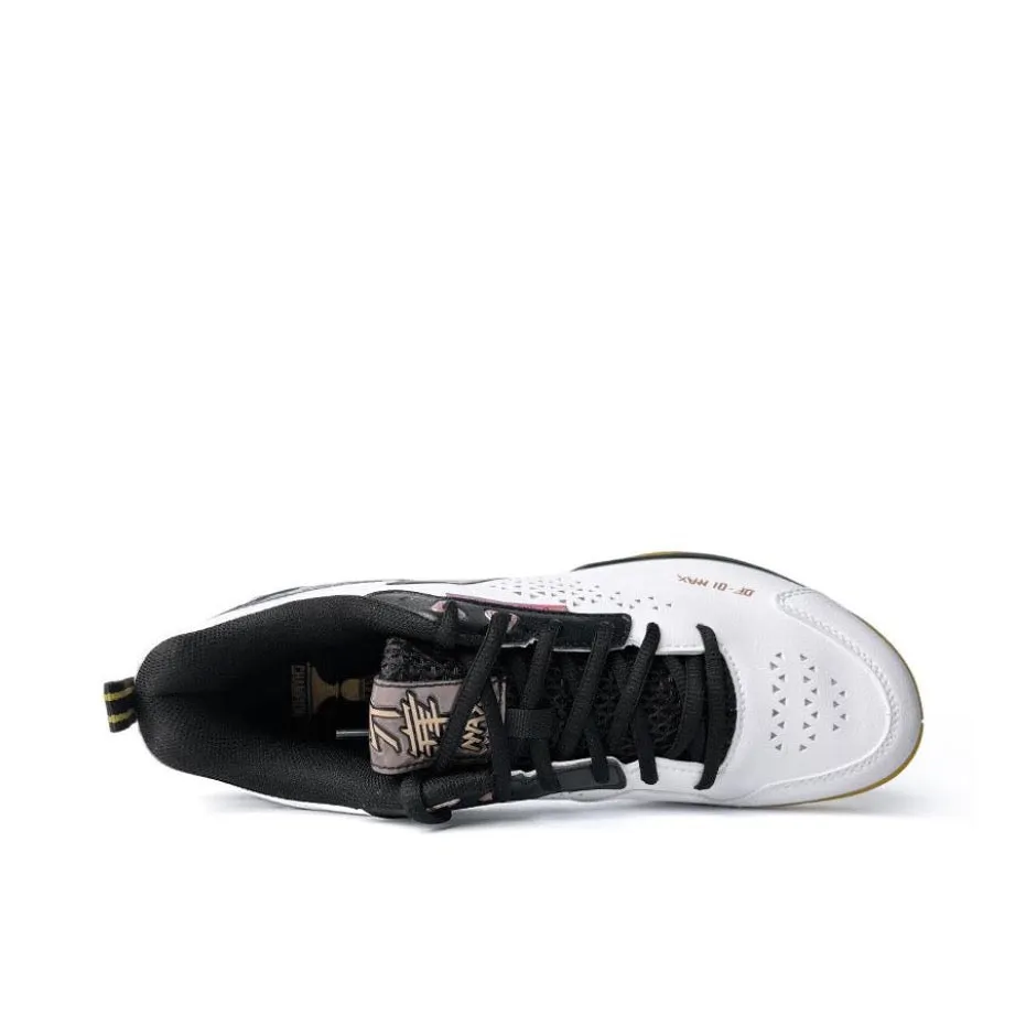 Long-Lasting Fit Aerodynamic Design Blade DF-01 Max | Li-Ning Badminton Shoes - White/Black