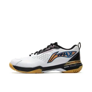 Blade DF-01 Max | Li-Ning Badminton Shoes - White/Black Optimal Stability Speed Driven Sole