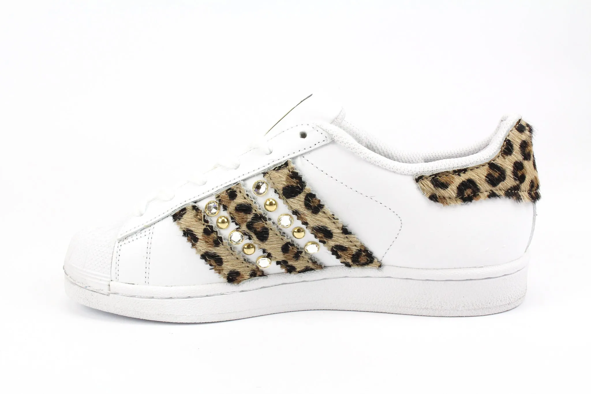 Classic Trend Lightweight Mesh Adidas Superstar Maculate Borchie & Strass