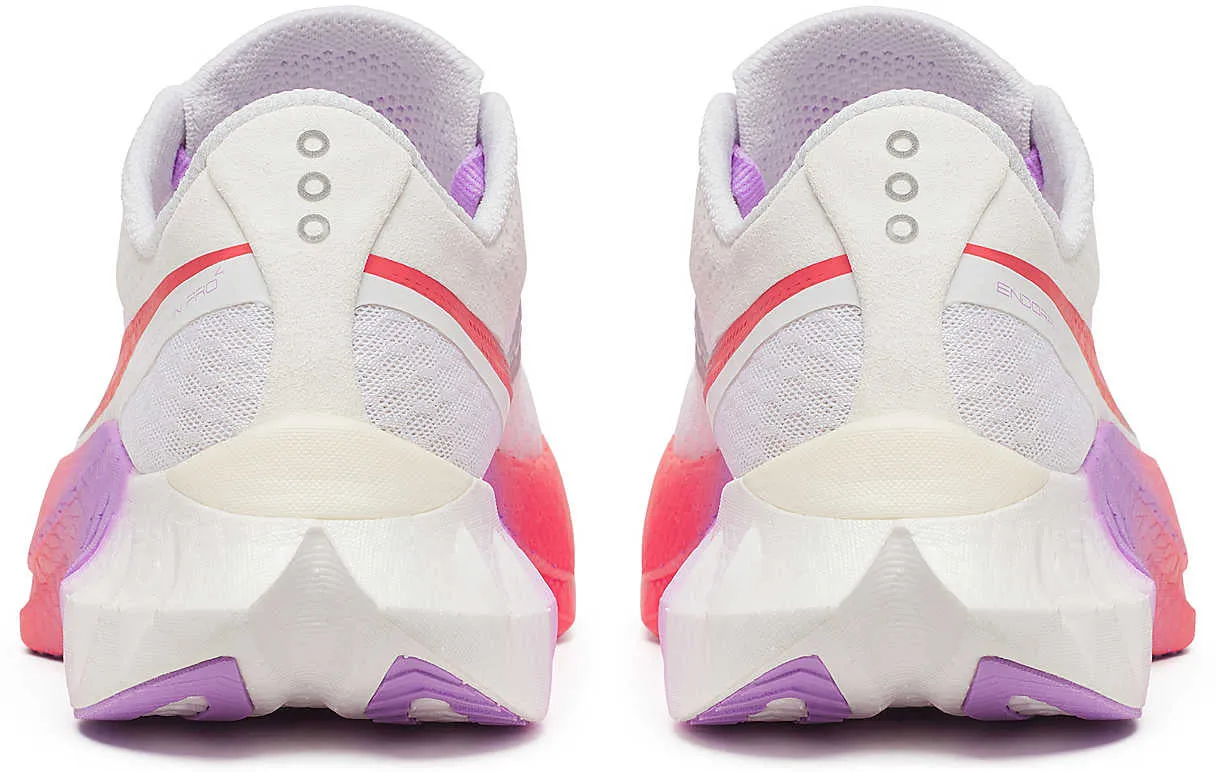 Saucony Endorphin Pro 4 Womens Running Shoes - White Multi Density Outsole printed - finish - design shoes