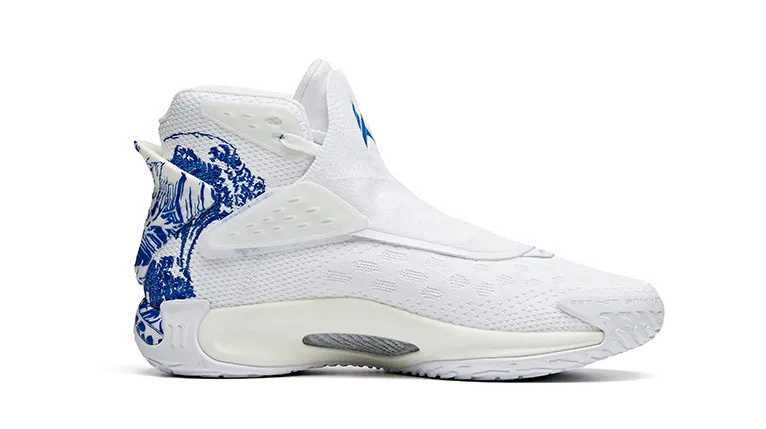 Anta Men's Klay Thompson Kt5 Pro ??Wave?? White/Blue Zone Attack