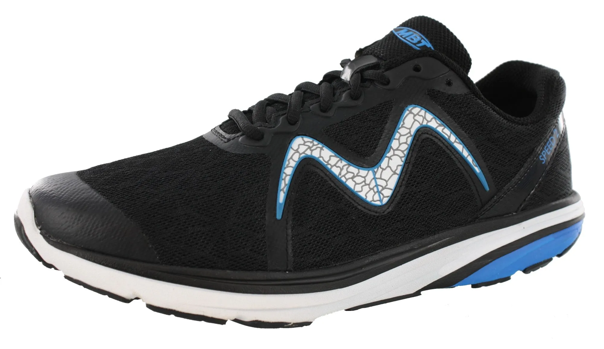 Global Cool Flexibility Feature MBT Men's Speed 2 Lightweight Lace Up Running Shoes