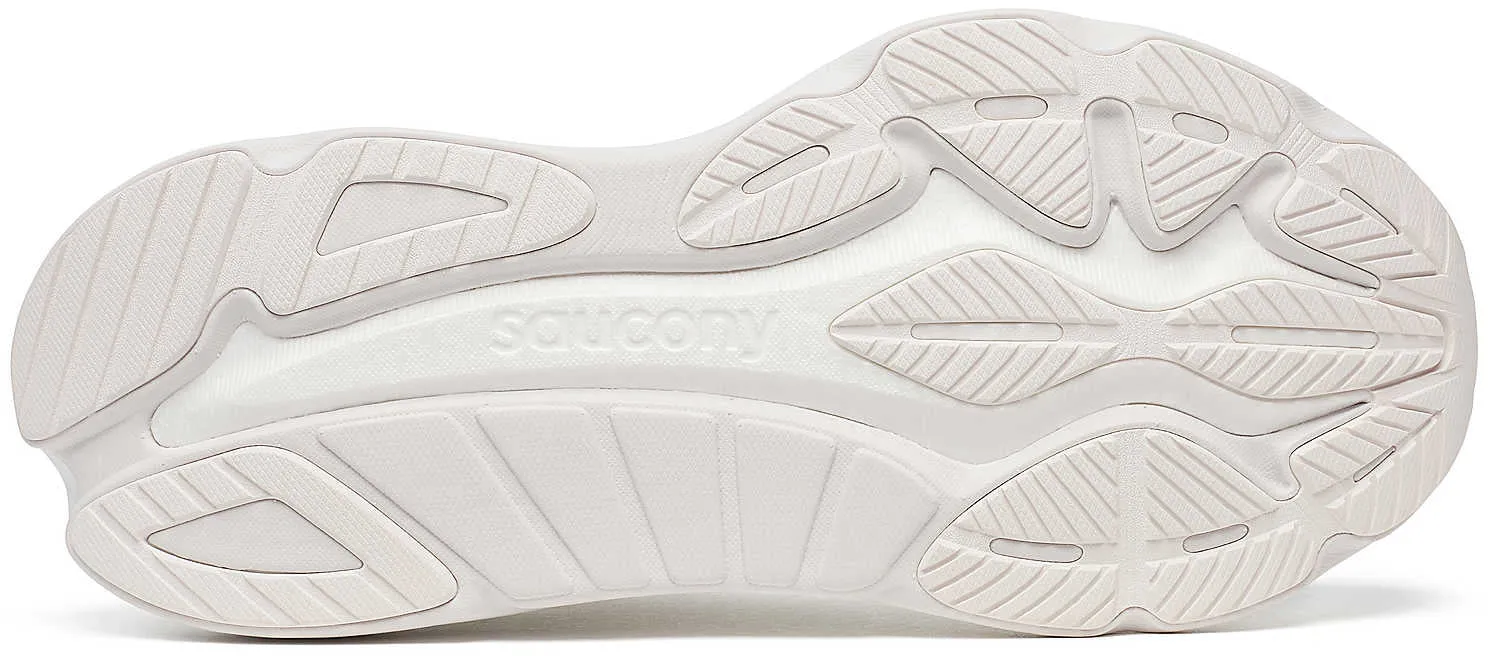 beach - running Saucony Hurricane 24 Mens Running Shoes - White