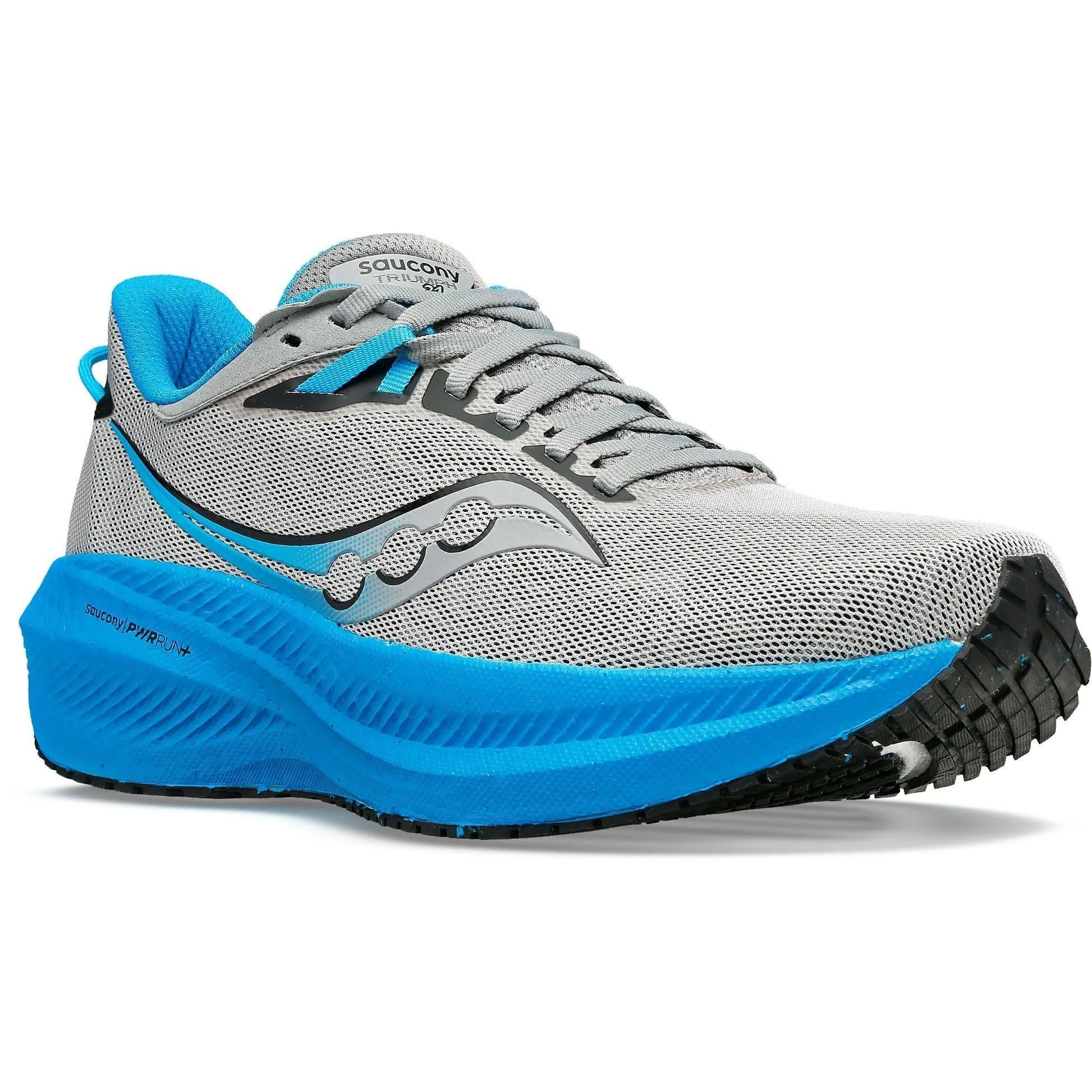 Shock   Proof Saucony Triumph 21 Womens Running Shoes - Grey