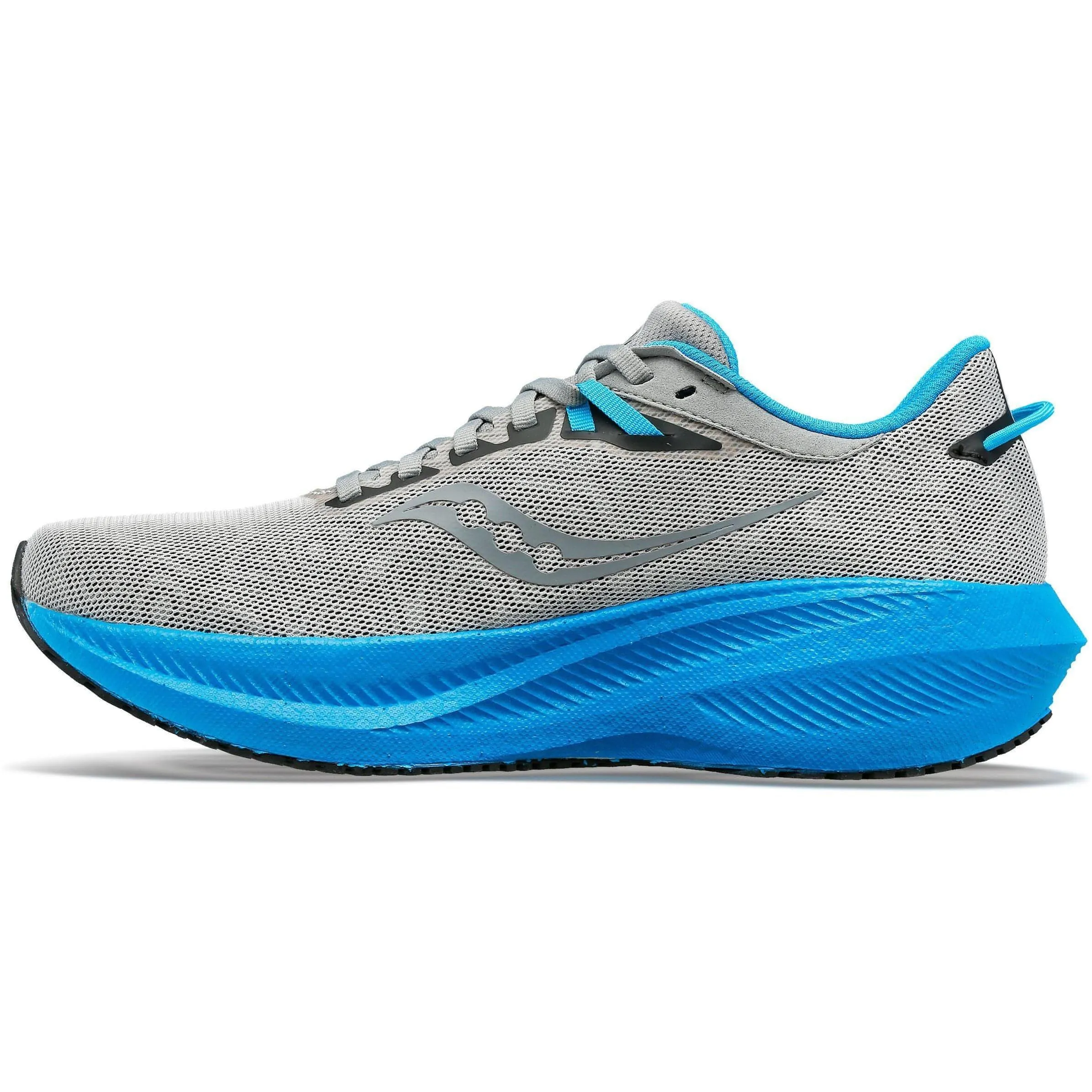 Stretch Workout Saucony Triumph 21 Womens Running Shoes - Grey