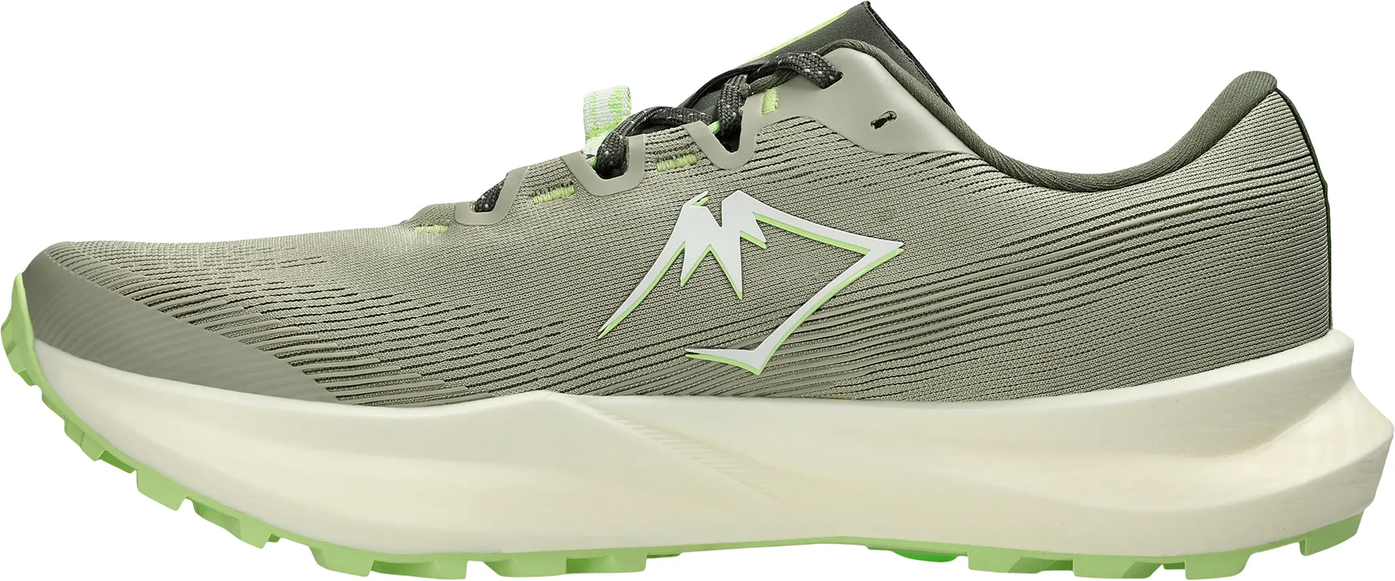 short - distance running shoes Asics Fuji Lite 6 Mens Trail Running Shoes - Green