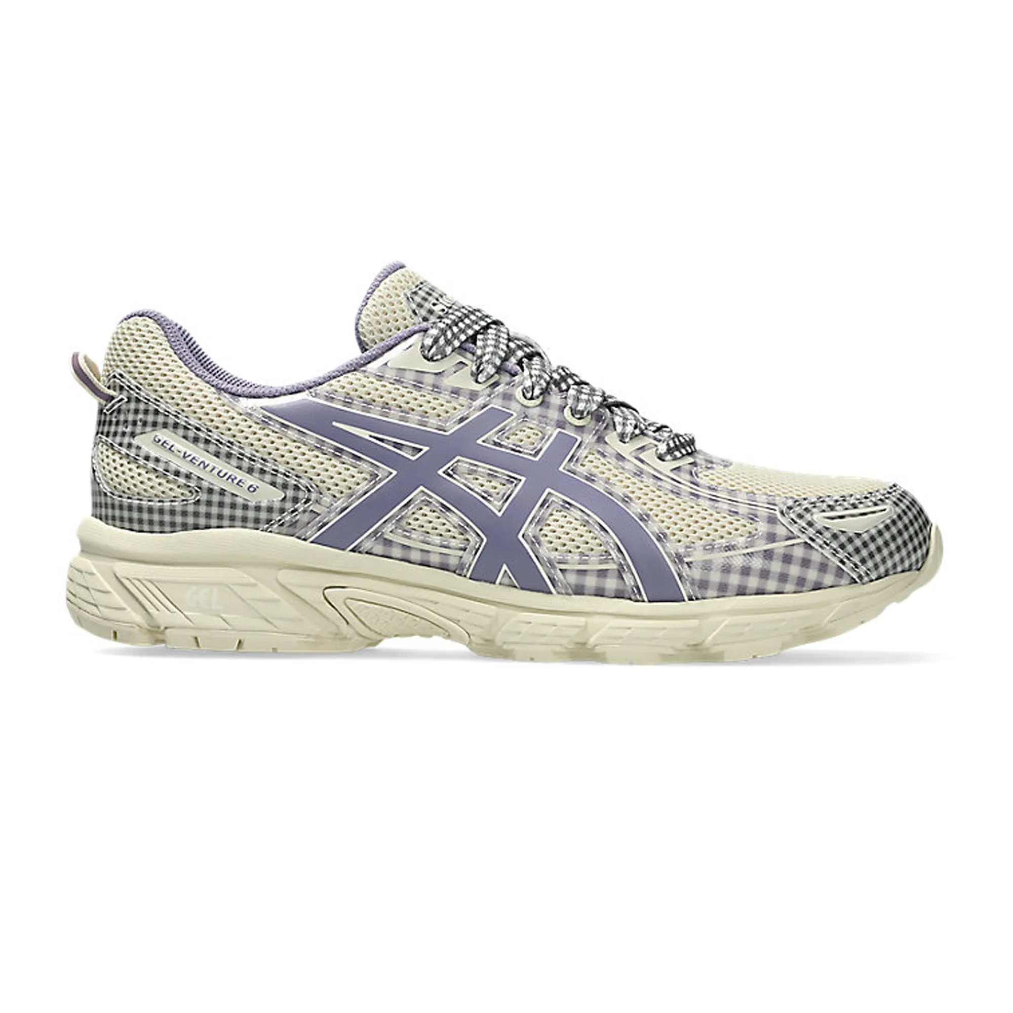 ASICS Gel-Venture 6 'Story mfg. Vanilla Violet Quartz Gingham' (2025) Ankle Stabilization