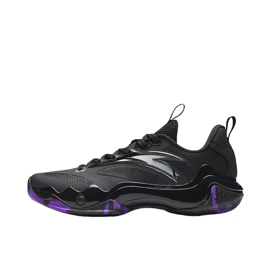 Anta Shock Wave 4 BM - Dark Night Purple Adaptive Traction Pattern