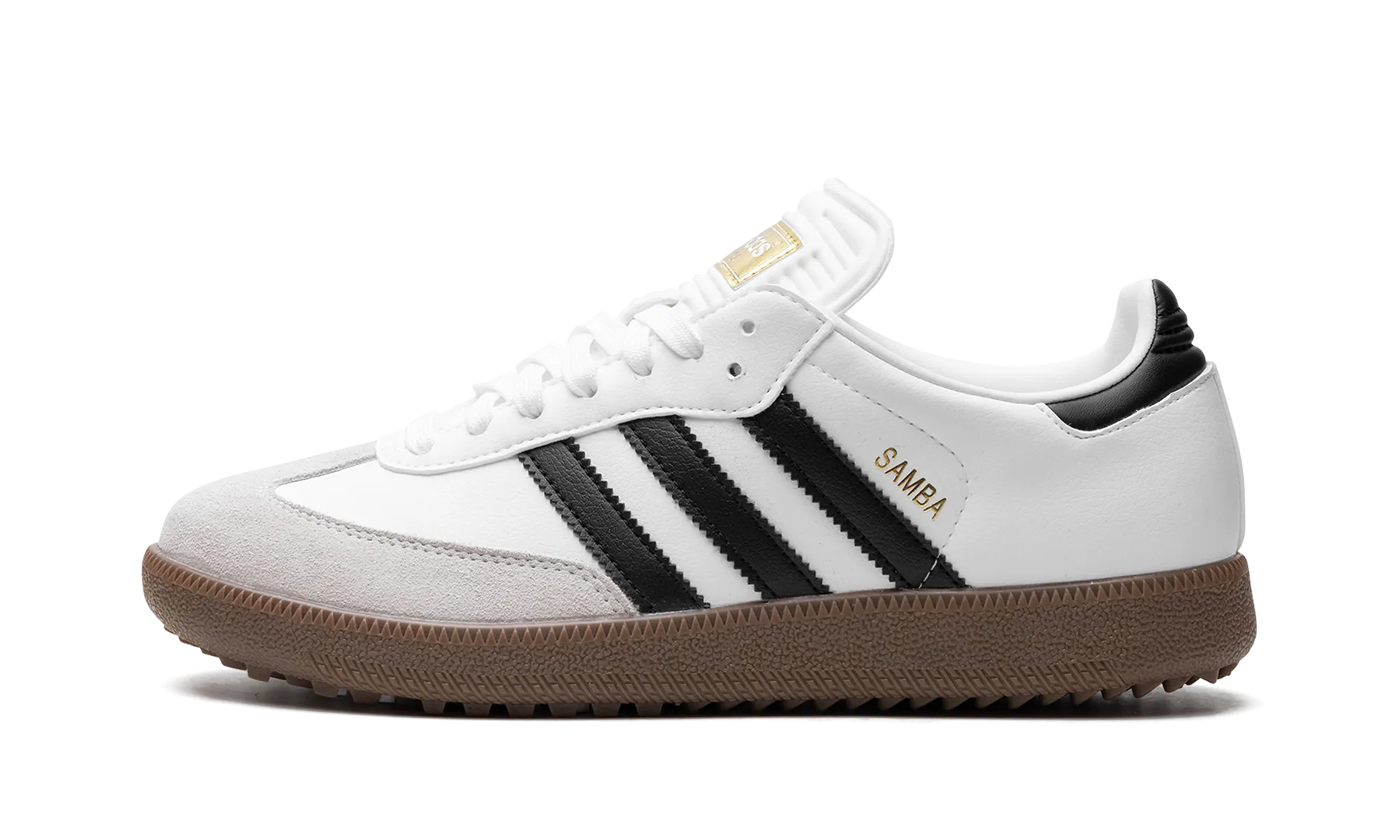On Feet Samba Golf "Cloud White Core Black Gum"
