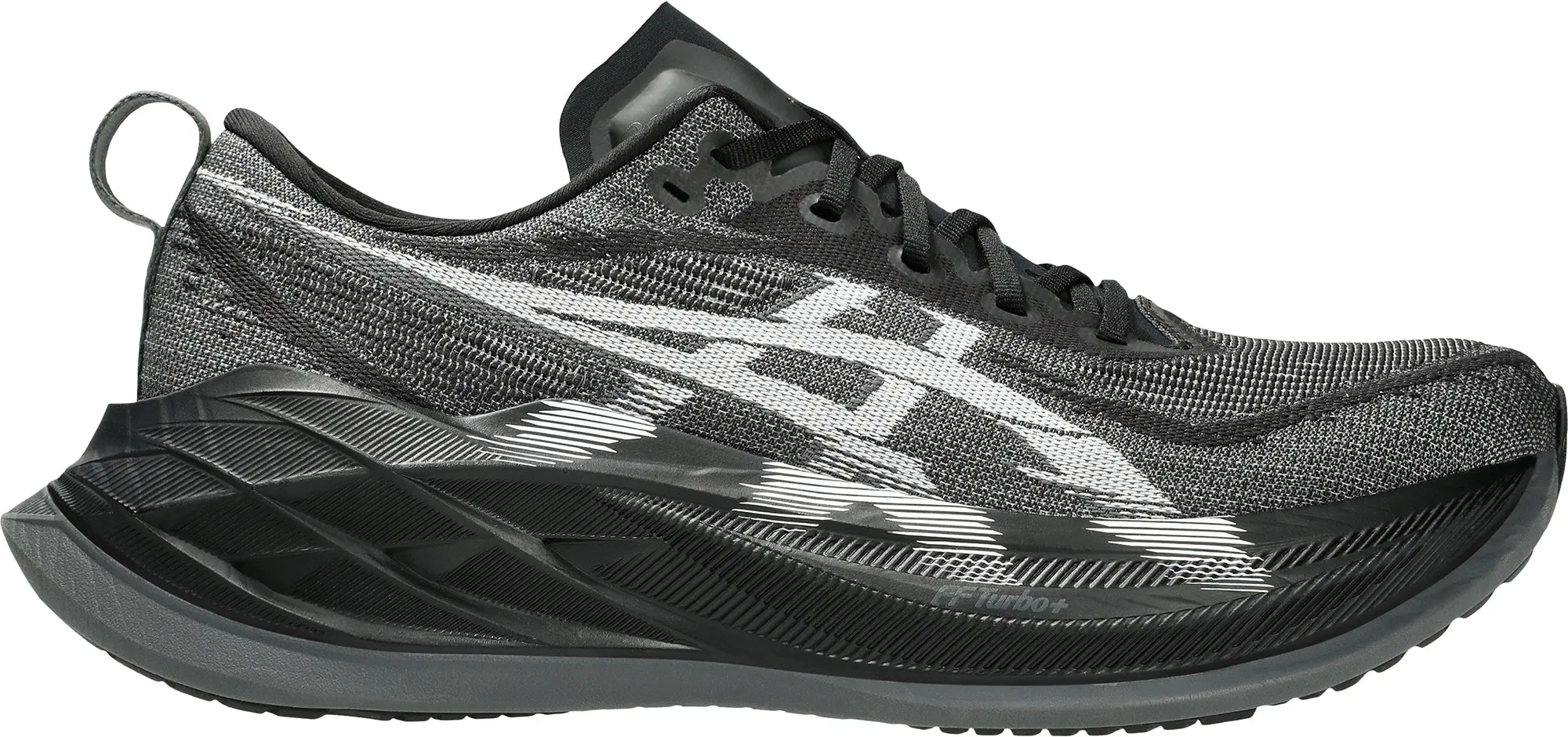 Asics SuperBlast 2 Mens Running Shoes - Black Flexible Running Tech synthetic upper versatility
