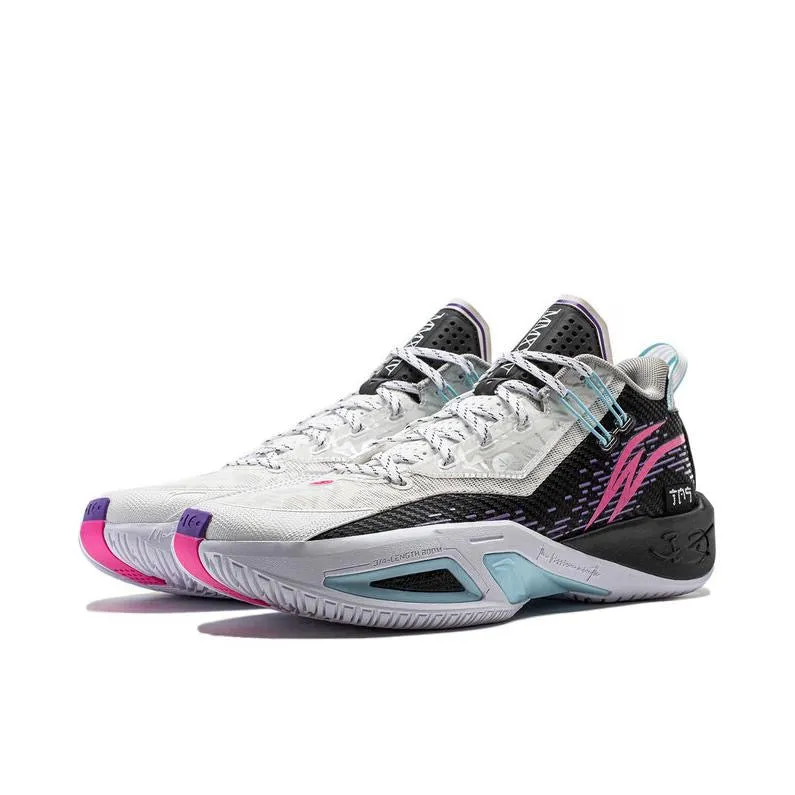Air Cushion Technology Dual Density Foam Li-Ning Wade Fission 9 - Black/White