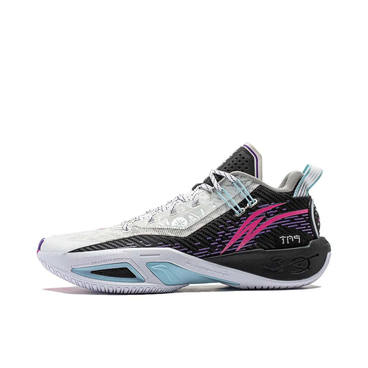 Li-Ning Wade Fission 9 - Black/White Stable Frame