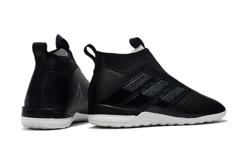 New Adidas Magnetic Storm Series IC Grass Spikes Soccer Cleats Shoes Black Cold Weather