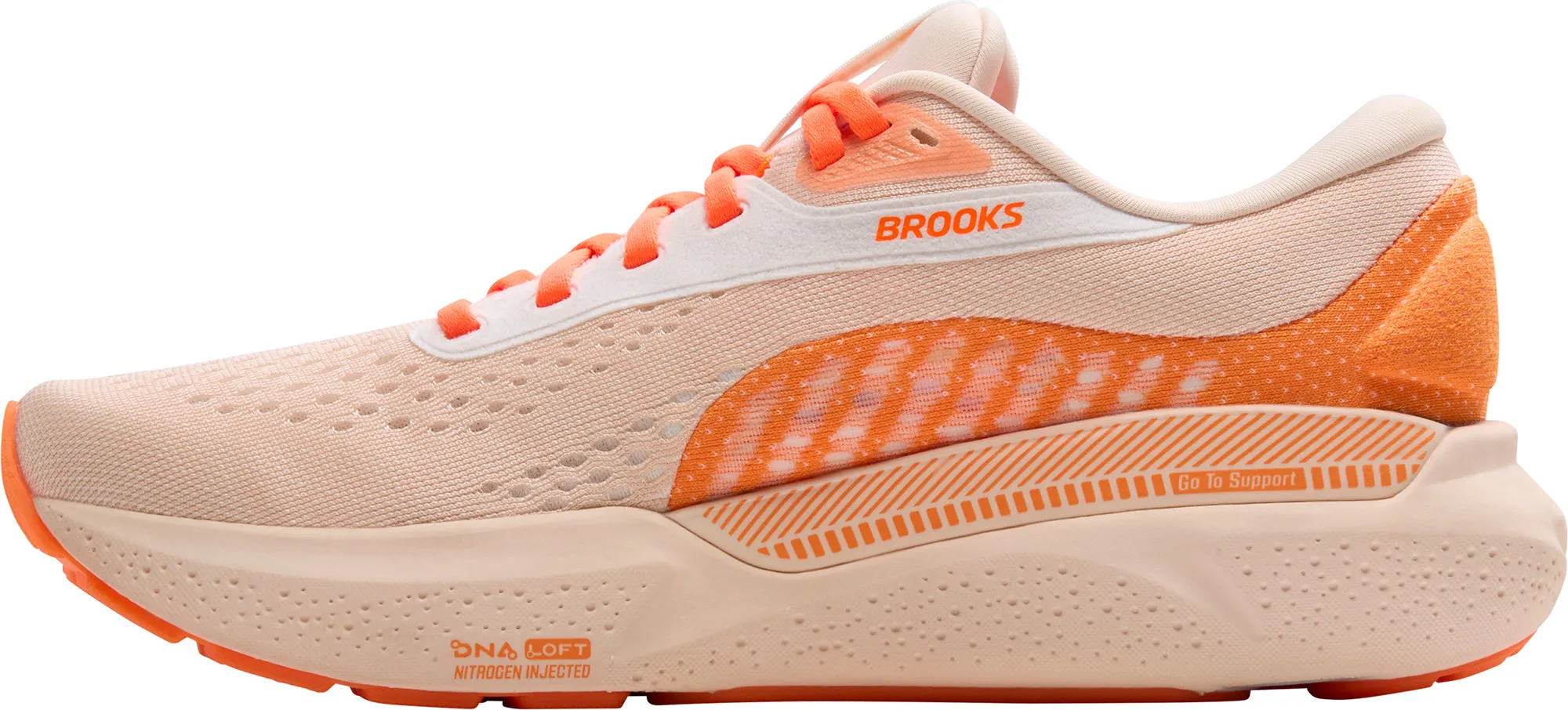 half - sizes Brooks Adrenaline GTS 24 Womens Running Shoes - Orange