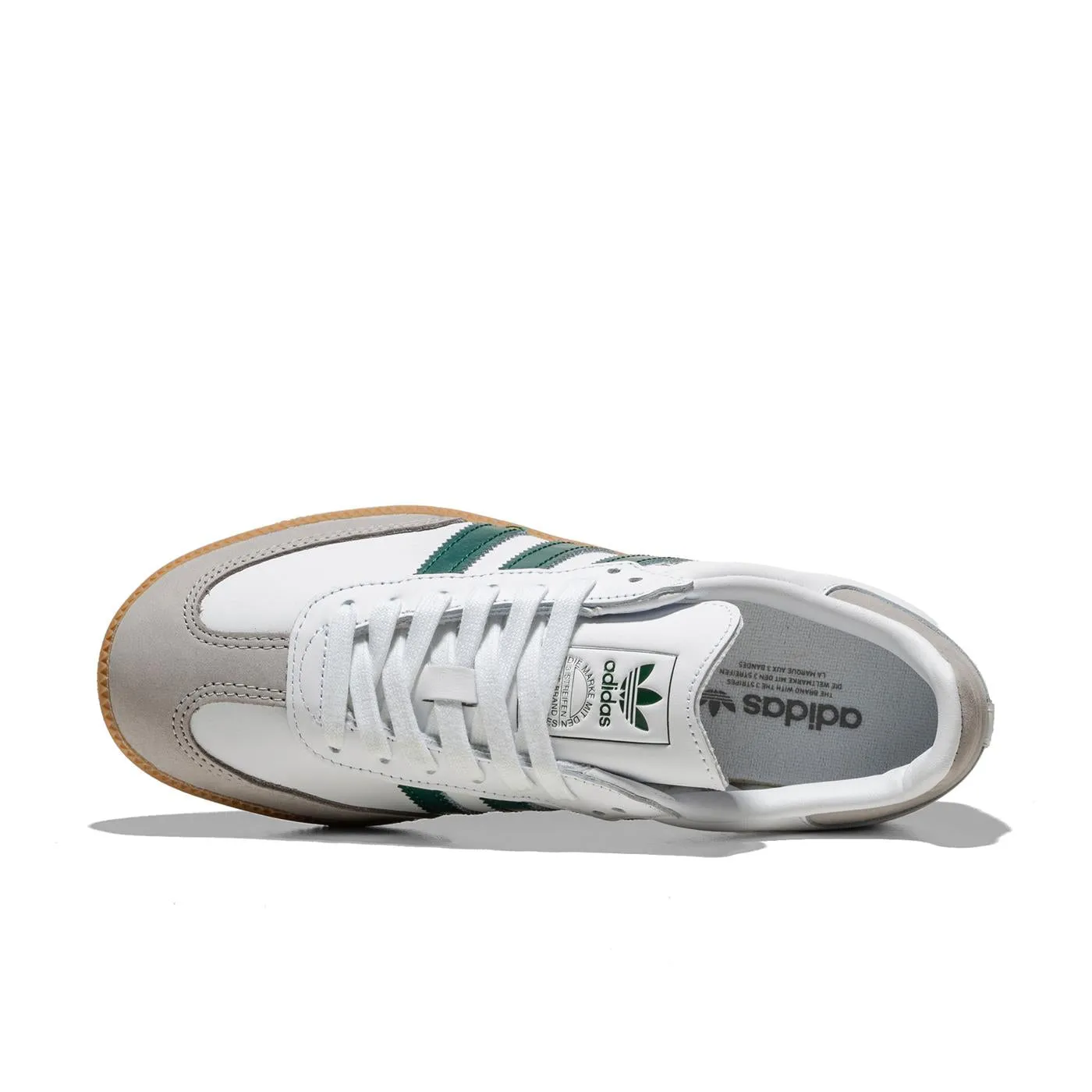 Break Hike Adidas Originals Samba OG W Ftwr White/Collegiate Green/Grey