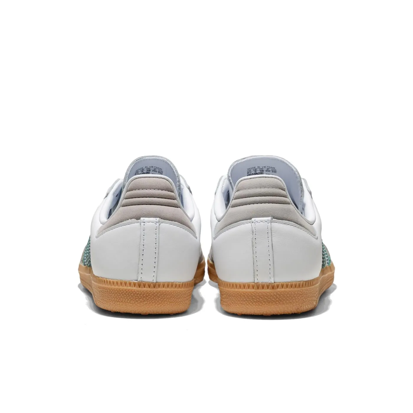 Flexible Footwork Adidas Originals Samba OG W Ftwr White/Collegiate Green/Grey