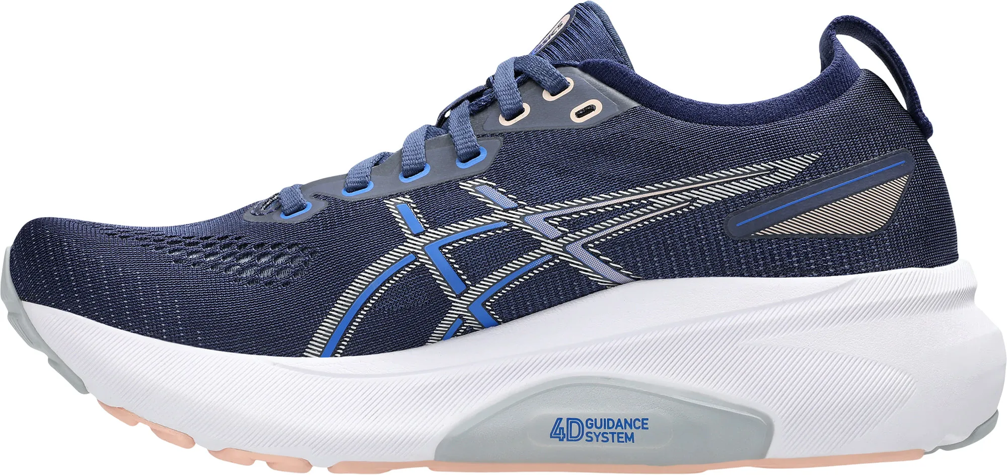 shiny shoes Ultra Lightweight Frame Asics Gel Kayano 31 Womens Running Shoes - Blue