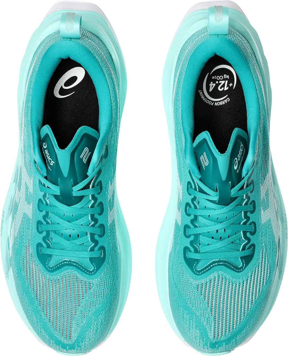 slip - on shoe version running for leisure Asics SuperBlast 2 Mens Running Shoes - Green