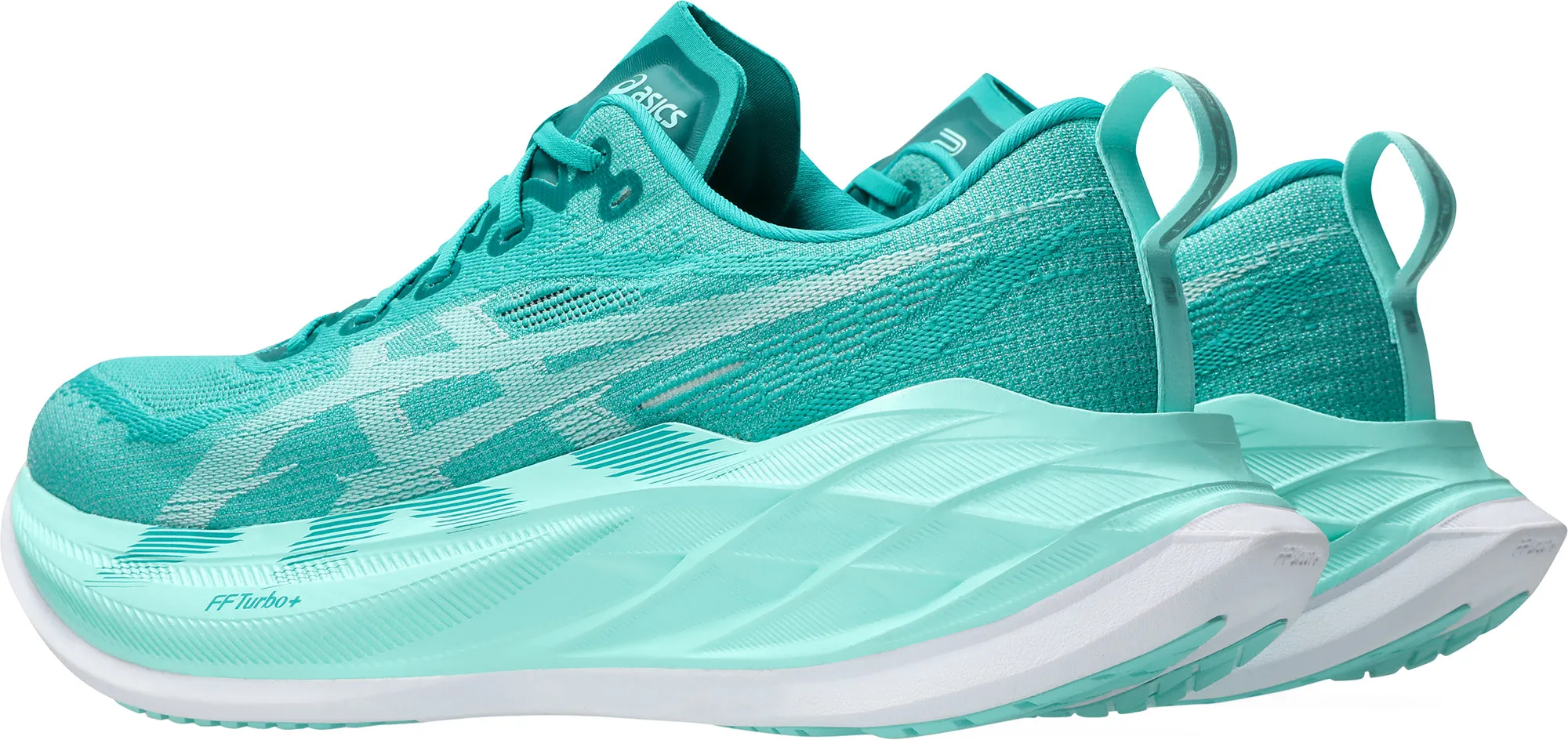 Unified Traction Pods Asics SuperBlast 2 Mens Running Shoes - Green